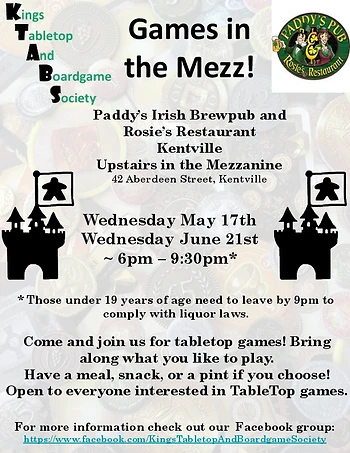 Poster for Games in the Mezz