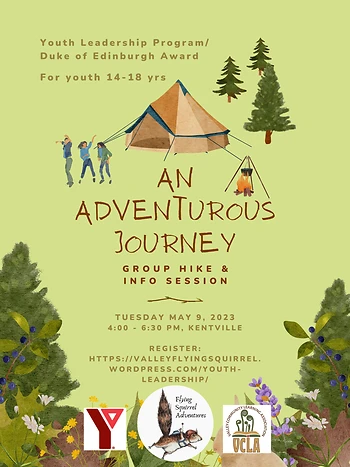 Poster for Group Hike & Info Session