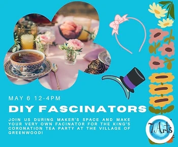 Poster for Makers Space DIY Fascinator