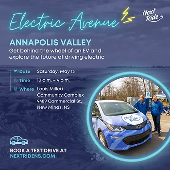 Poster for Electric Avenue EV Test Drives