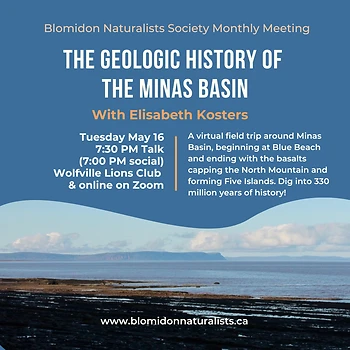 Poster for The Geologic History of the Minas Basin