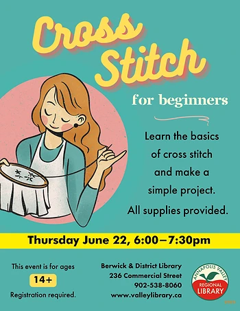 Poster for Cross Stitch for Beginners