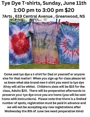 Poster for Tye Dye TShirt