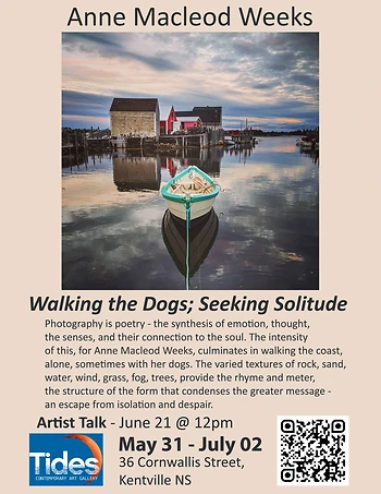 Poster for Artist Talk