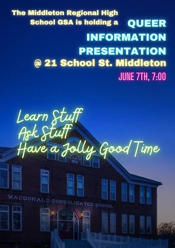 Poster for Queer Information Presentation