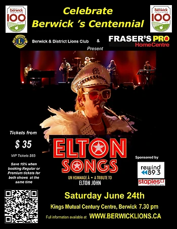 Poster for A Tribute to Elton John