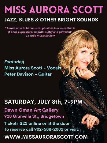 Poster for Miss Aurora Scott