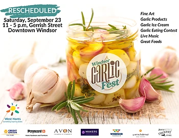 Poster for Windsor Garlic Festival