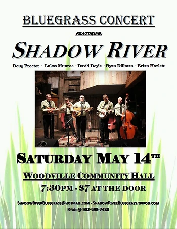Poster for Shadow River Bluegrass