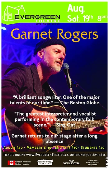 Poster for Garnet Rogers