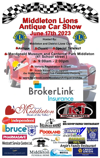 Poster for Car Show & Swap Meet