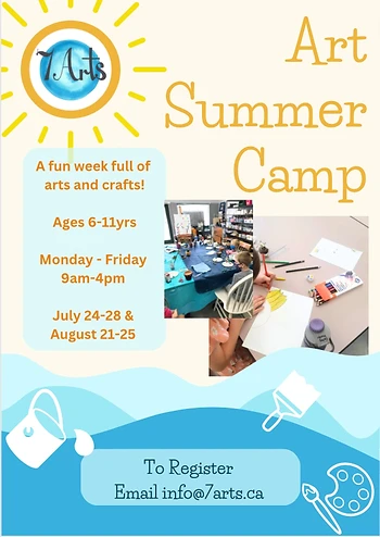 Poster for Summer Art Camp
