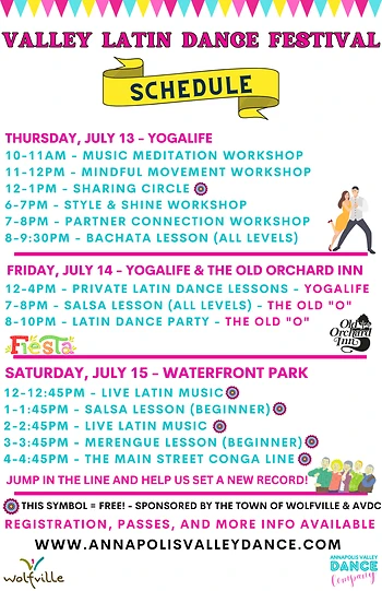 Poster for Bachata Dance Lesson