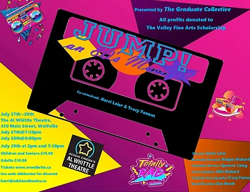 Poster for Jump! - An 80's Musical