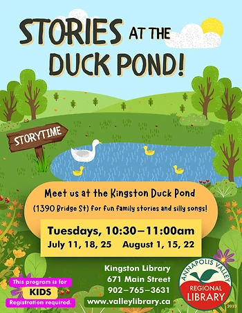 Poster for Stories at the Duck Pond