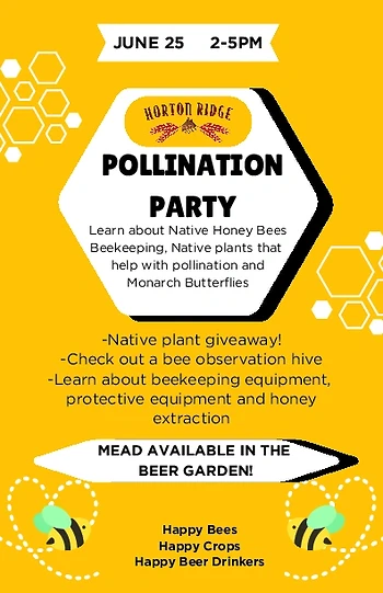 Poster for Pollination Party