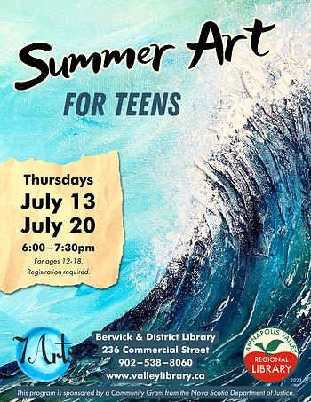 Poster for Summer Art for Teens: Sunflower Paper Cups