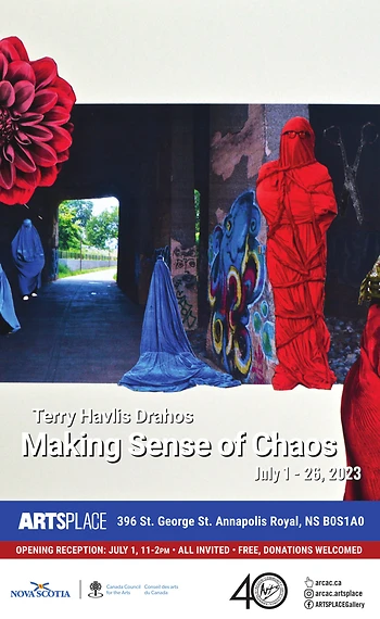 Poster for Making Sense of Chaos / Terry Havlis Drahos