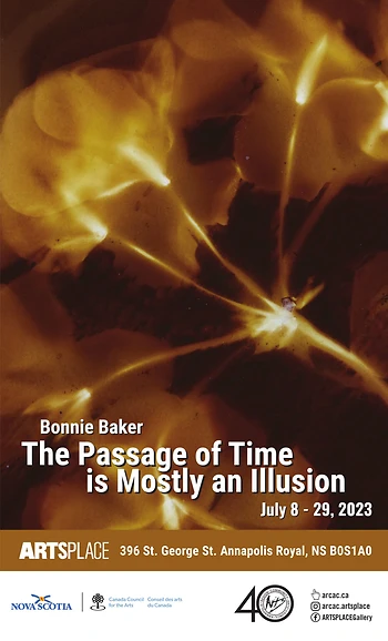 Poster for The Passage of Time Is Mostly an Illusion / Bonnie Baker