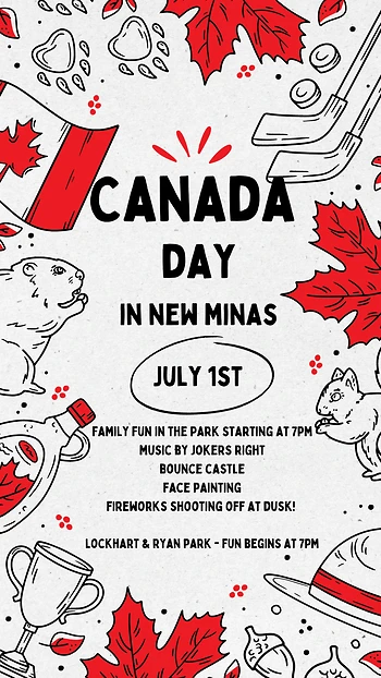 Poster for Canada Day in the Park