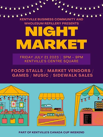 Poster for Canada Cup Night Market