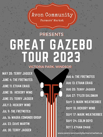 Poster for Great Gazebo Tour - Colin Boyd