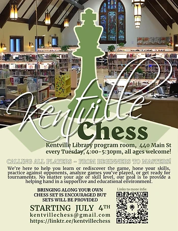 Poster for Chess Club