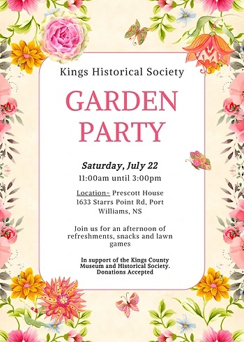 Poster for Garden Party