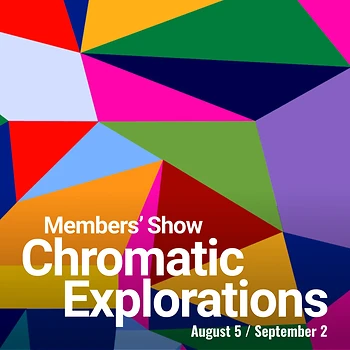 Poster for Chromatic Expressions: ARCAC Members Exhibition