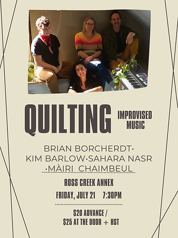 Poster for Quilting Improvised Music