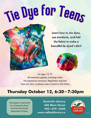 Poster for Tie Dye for Teens
