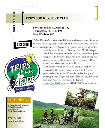 Poster for Trips For Kids Bike Club