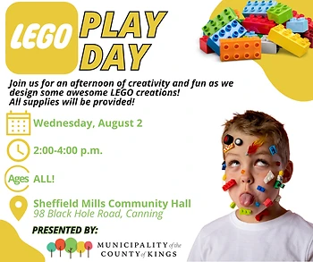 Poster for Lego Adventure Day