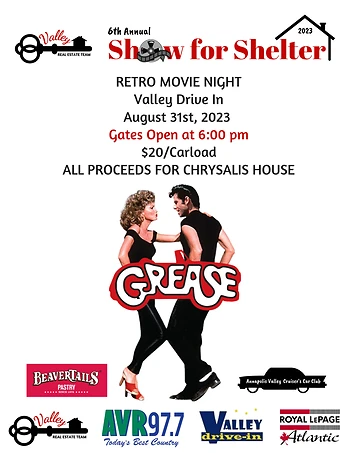 Poster for Show for Shelter GREASE