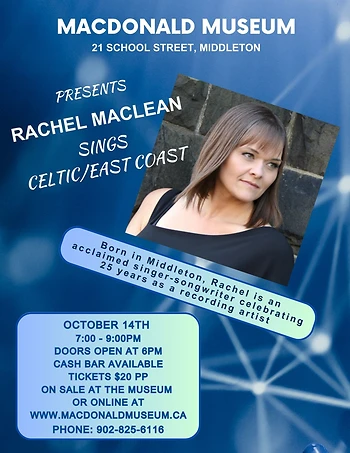 Poster for An Evening with Rachel Maclean