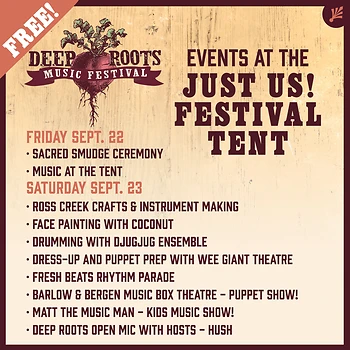 Poster for Deep Roots - Kid's Music & Puppet Show
