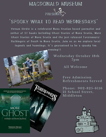 Poster for Spooky What to Read Wednesday - Ghost Stories
