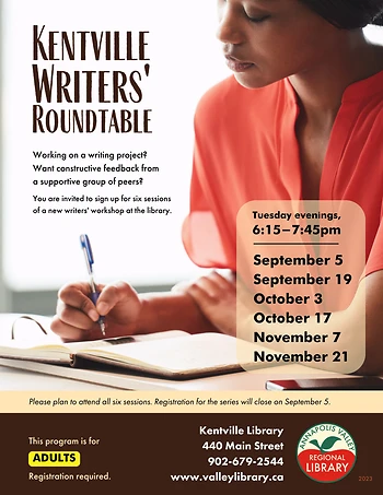 Poster for Writers' Roundtable