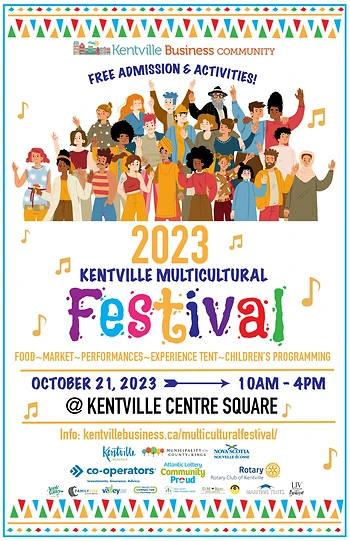 Poster for Kentville Multicultural Festival