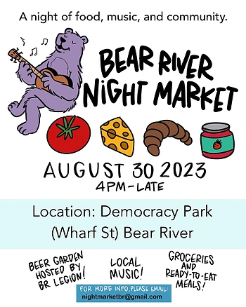 Poster for Bear River Night Market