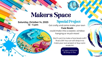Poster for Makers Space Fuze Beads