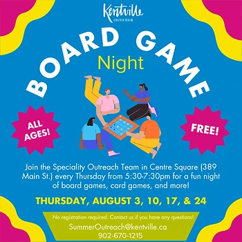 Poster for Board Game Night