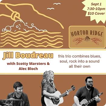 Poster for Jill Boudreau with Scotty Marsters and Alec Bloch