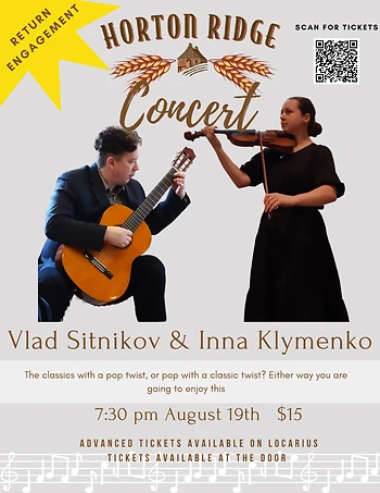 Poster for Vladimir Sitnikov & Inna Klymenko