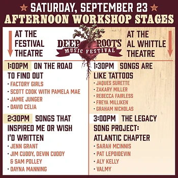 Poster for Deep Roots - Songwriters Circles