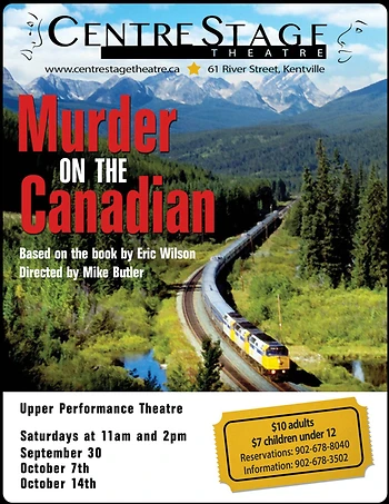 Poster for Murder on The Canadian
