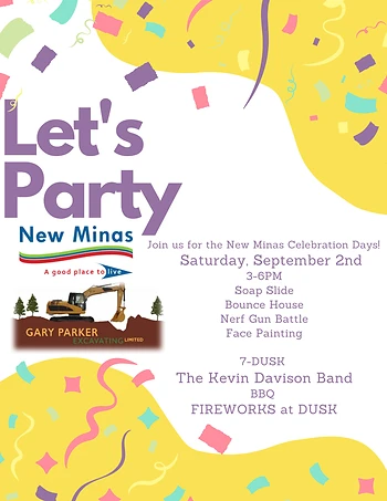 Poster for New Minas Celebration Days