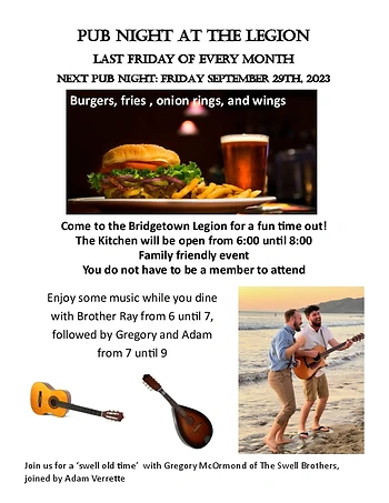 Poster for Pub Night