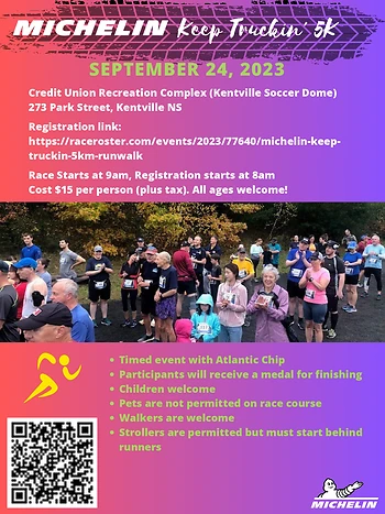 Poster for Michelin Keep Truckin' 5K