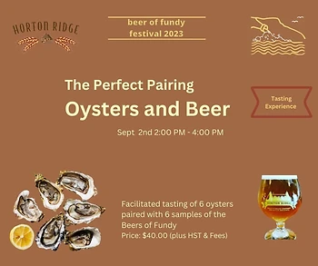 Poster for Oysters and Beer